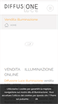 Mobile Screenshot of diffusioneluce.com